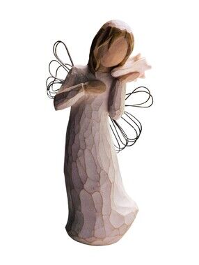 Willow Tree "Thinking of You" Angel Figurine Susan Lordi Resin 5.5"